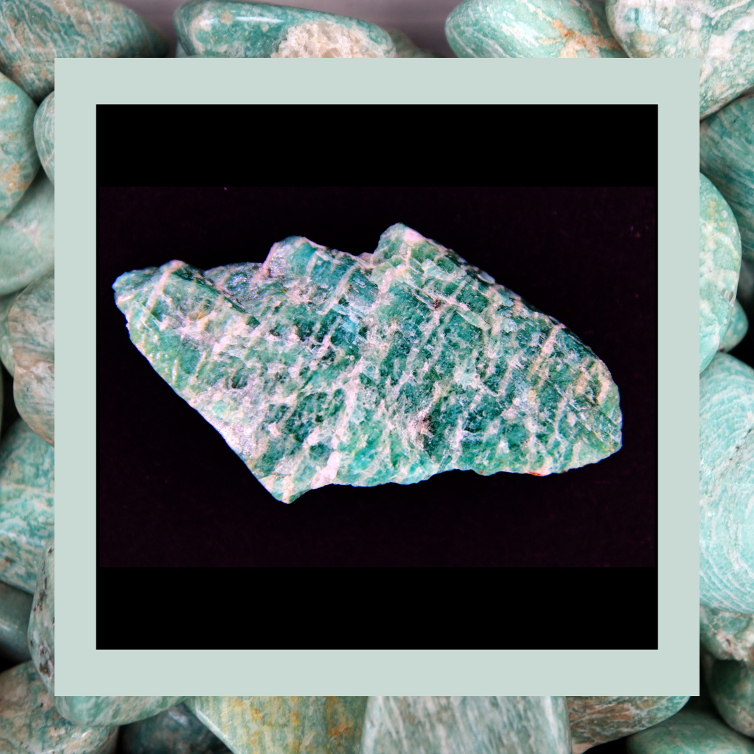 Amazonite crystal