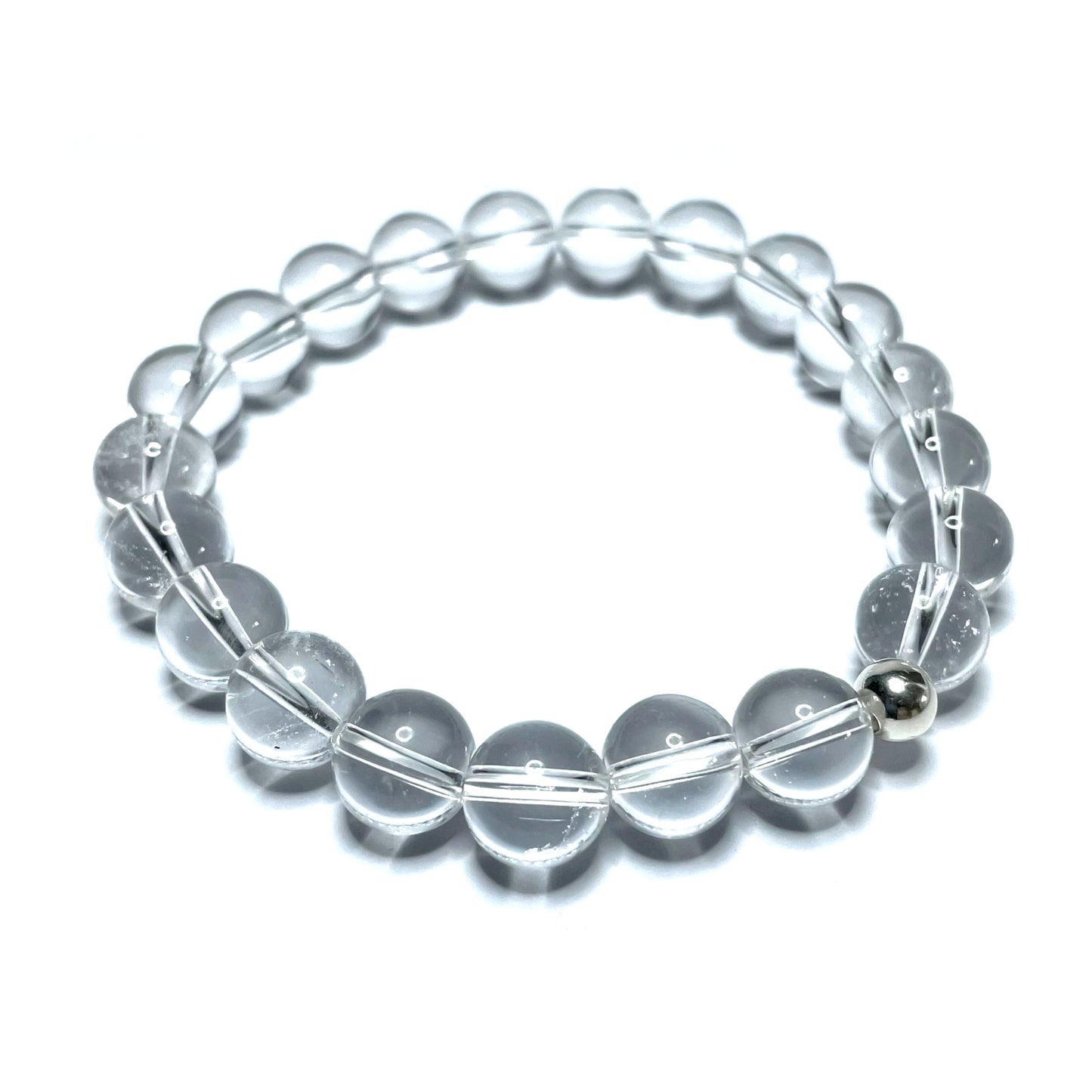 10mm Clear Quartz Bracelet