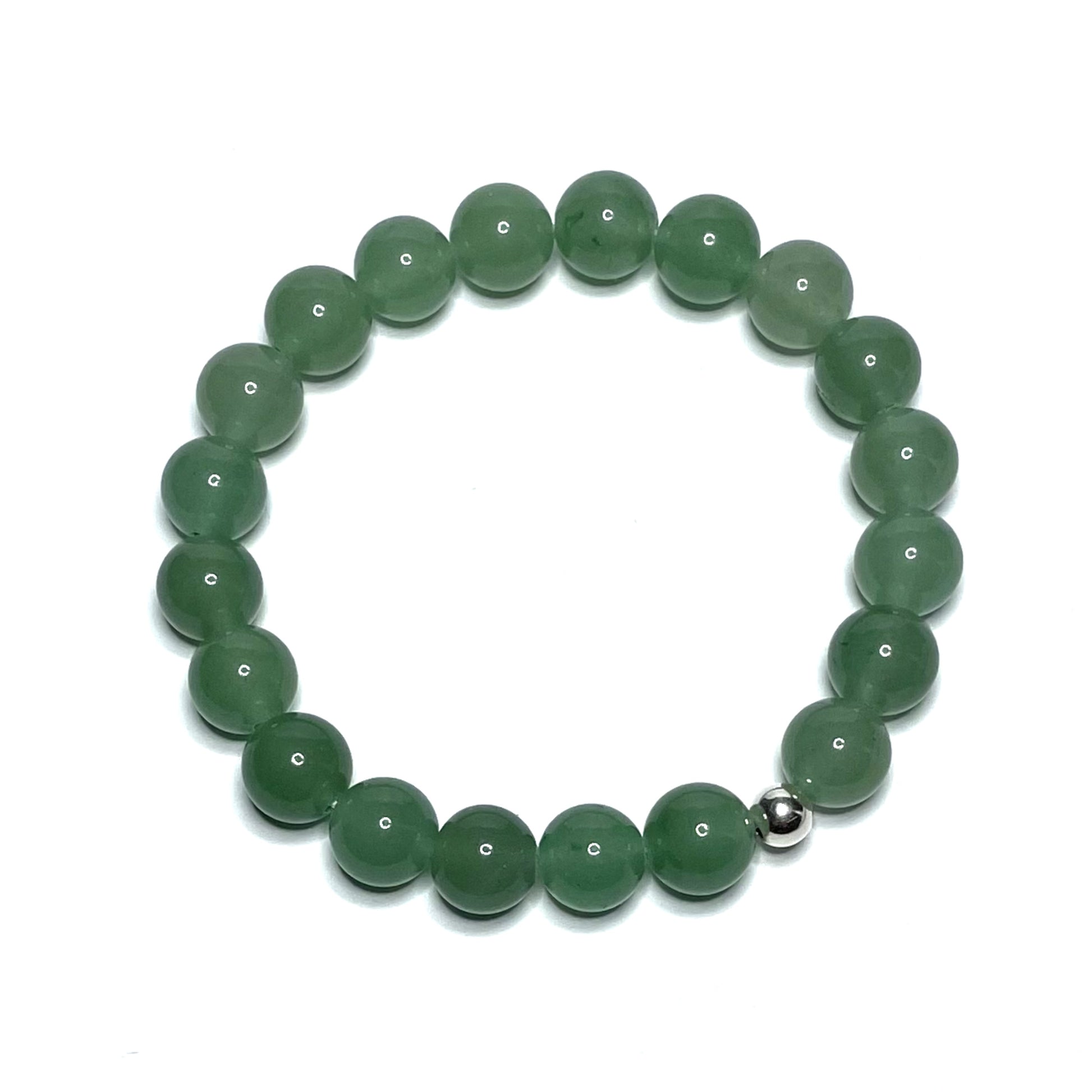 Green aventurine crystal bracelet