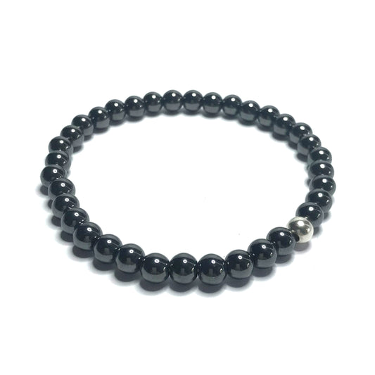 6mm Hematite bracelet