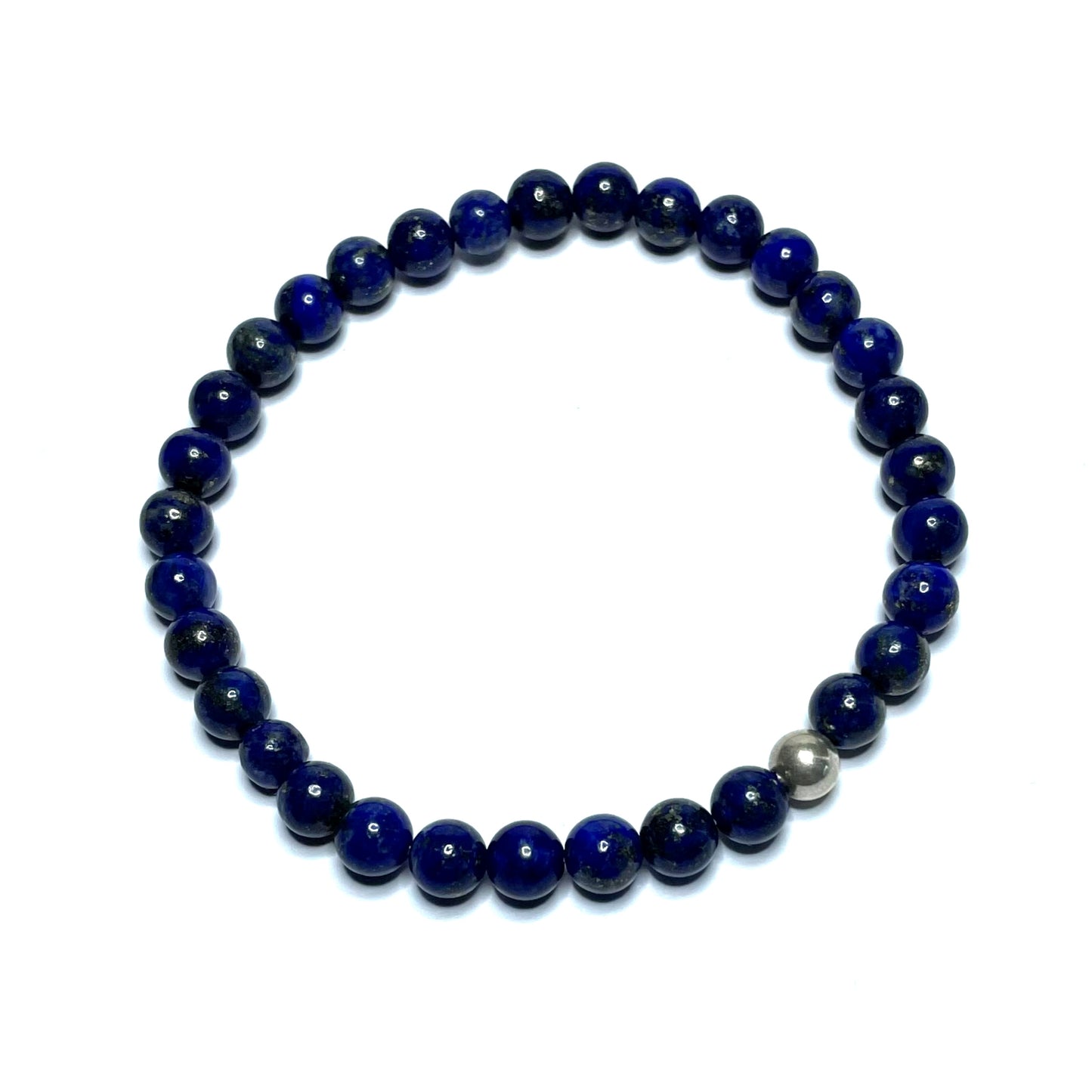 Lapis lazuli stretch bracelet