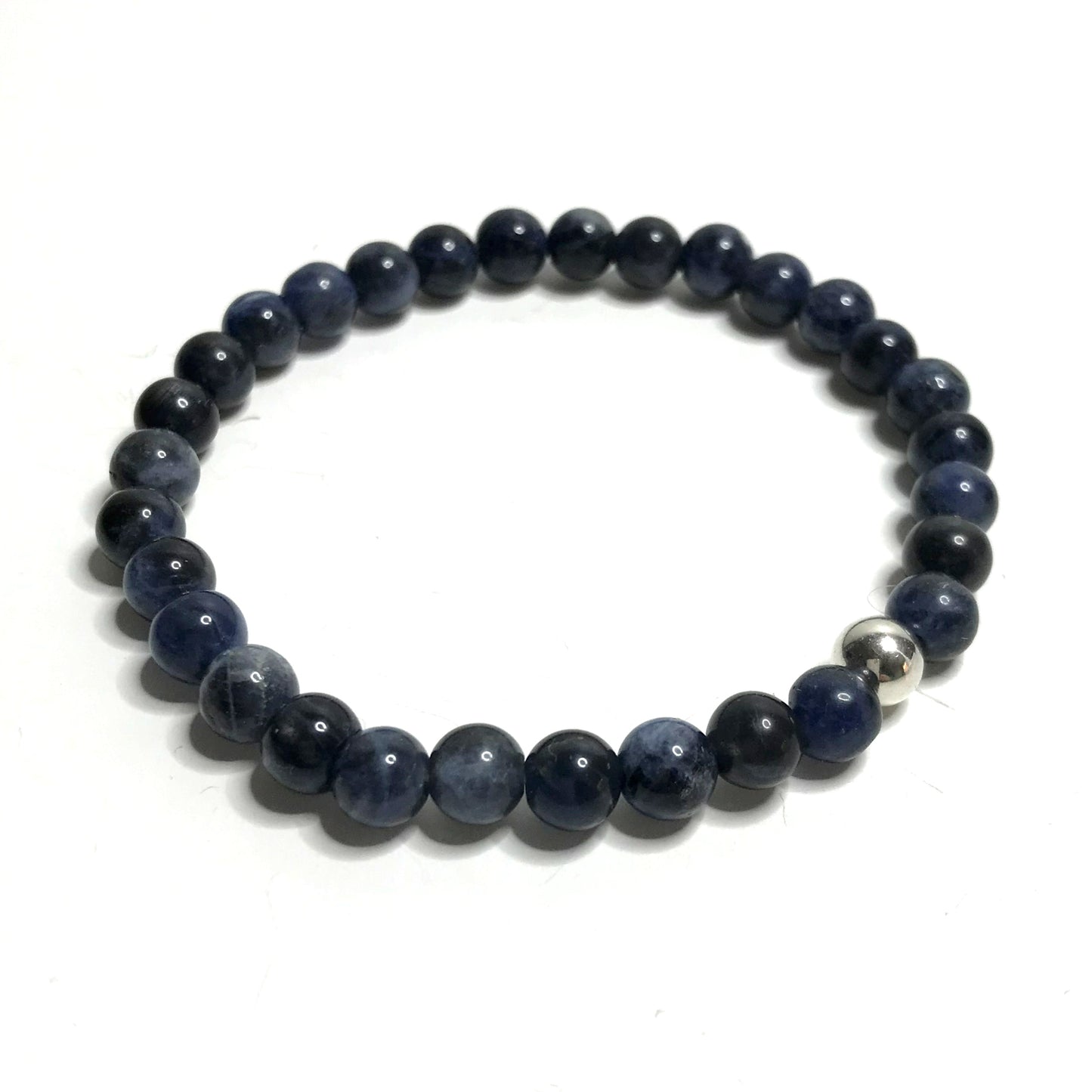 Sodalite Bead Bracelet