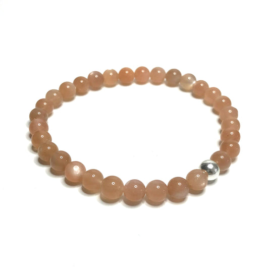 6mm Sunstone Bracelet