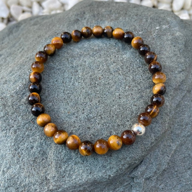 Tiger's eye stretch bracelet