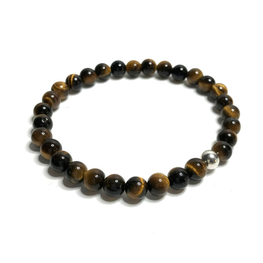 6mm Tiger's eye bracelet