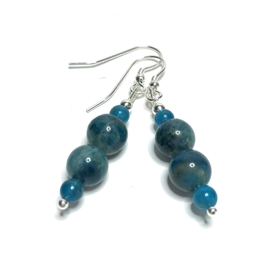 Apatite earrings