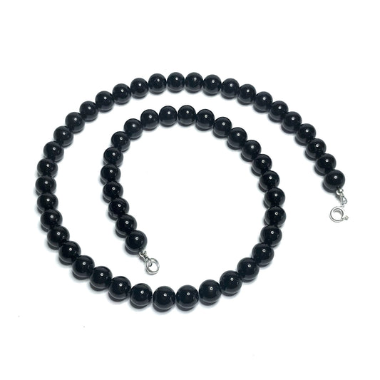 Black tourmaline necklace 