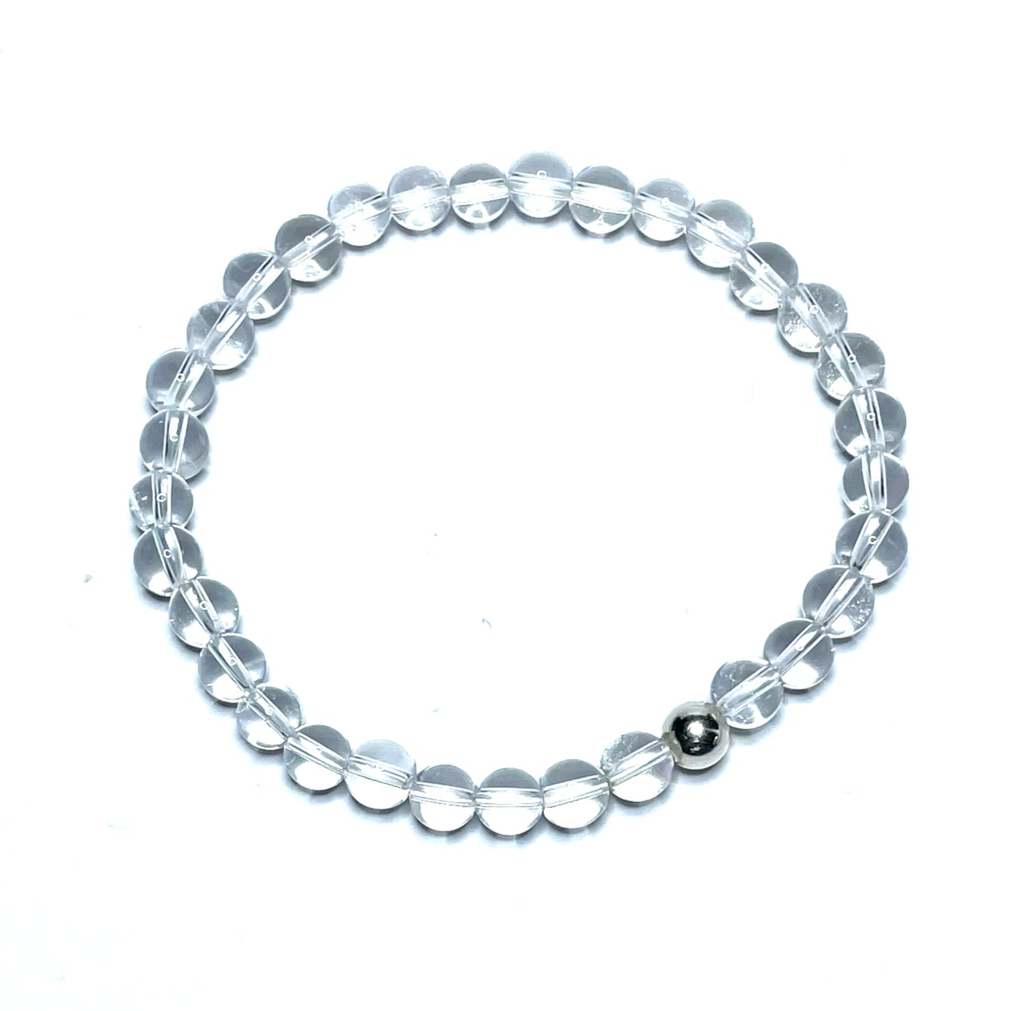 Crown chakra gemstone bracelet