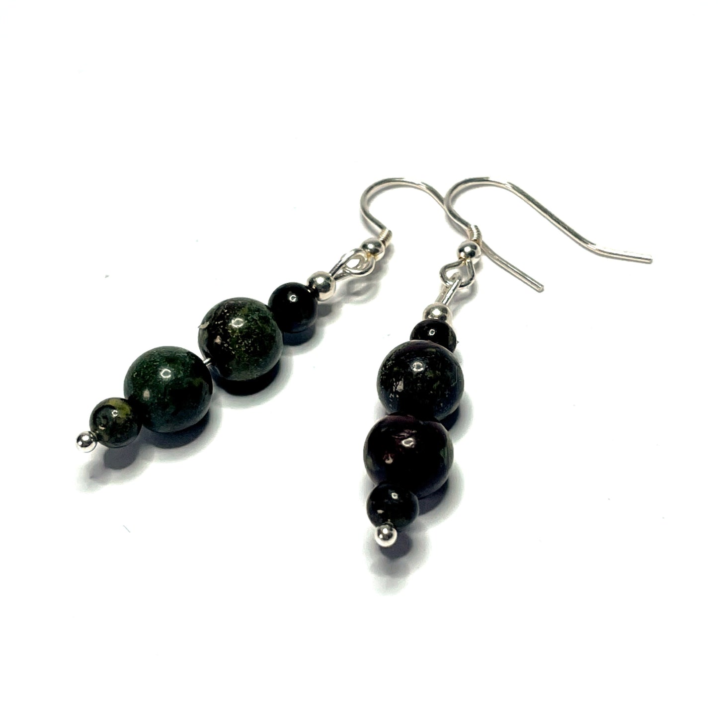 Dragons Blood Jasper Earrings