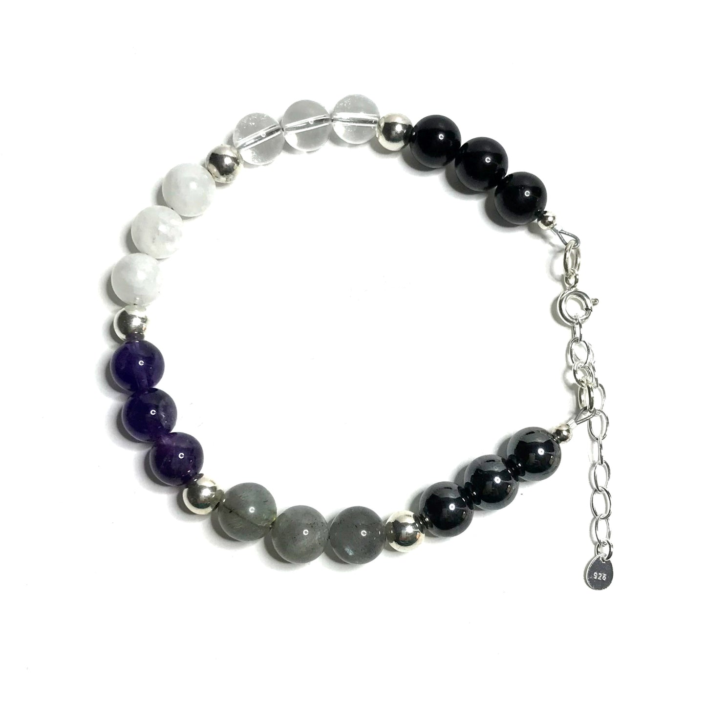 Empath proctection crystal bead bracelet