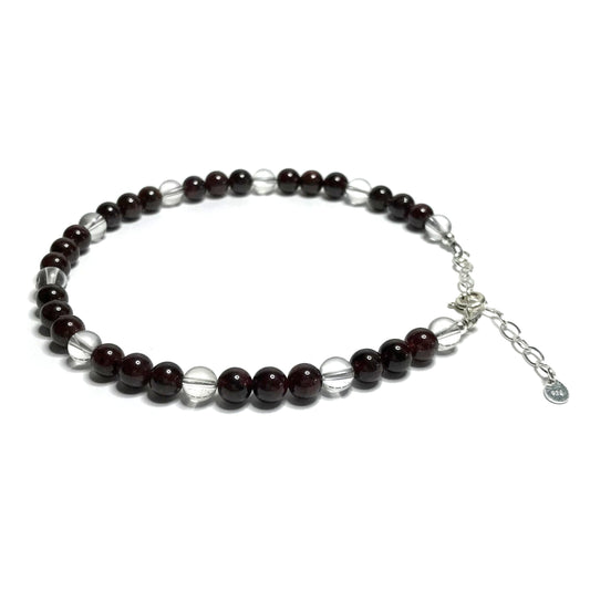 Garnet Anklet