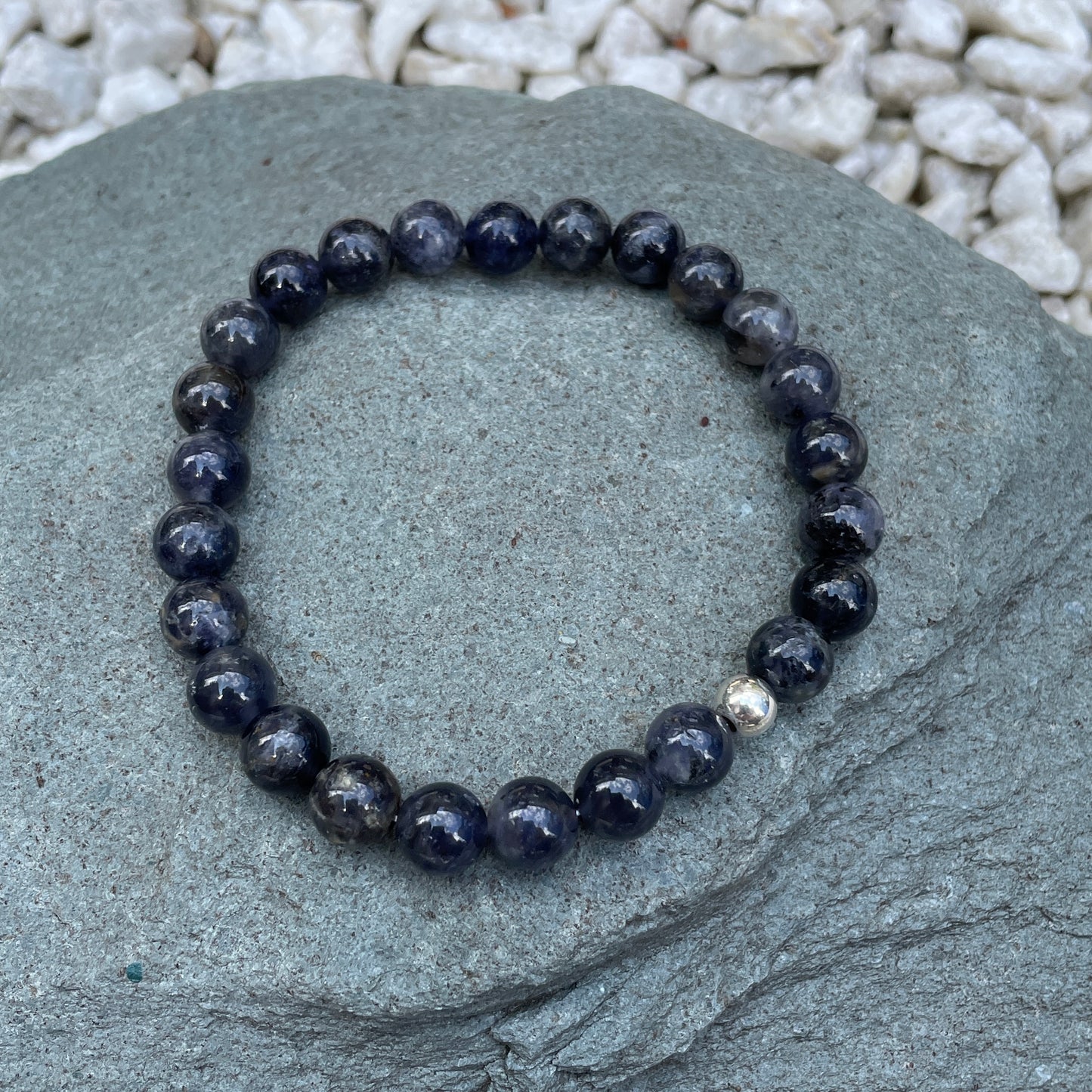 Iolite Crystal Bracelet