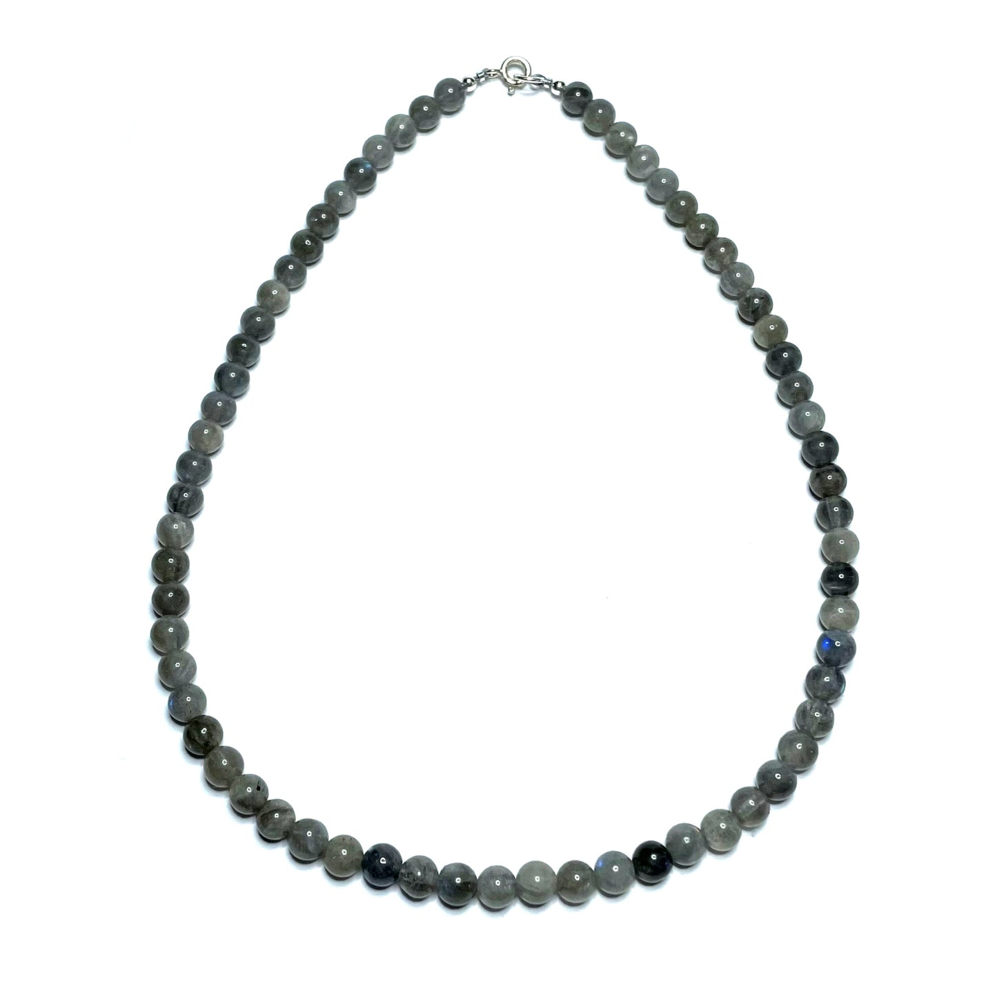 Labradorite crystal choker