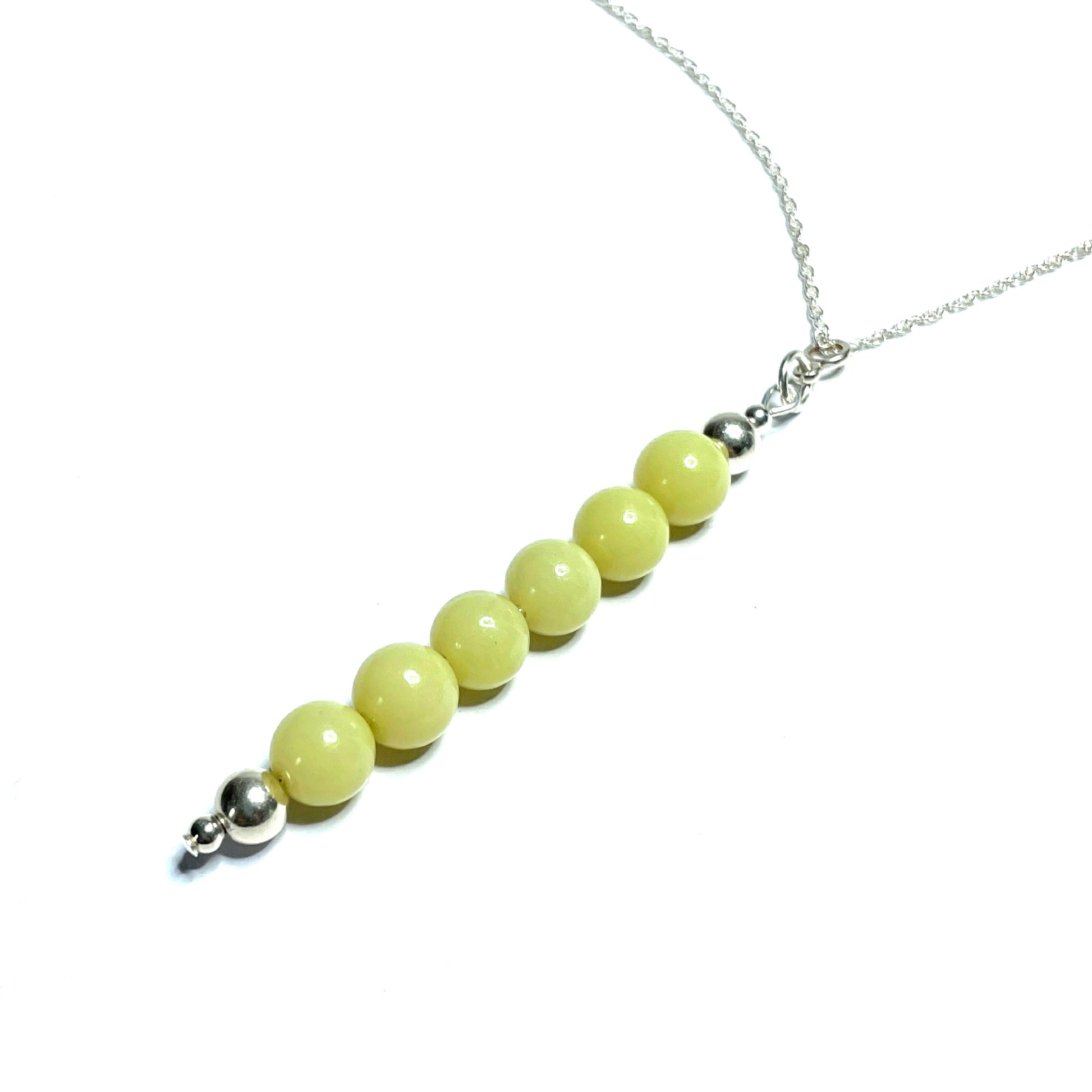 Lemon Jade Pendant