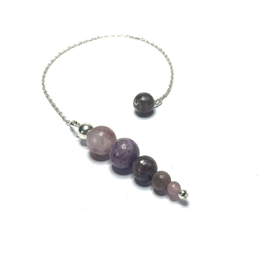 Lepidolite Pendulum