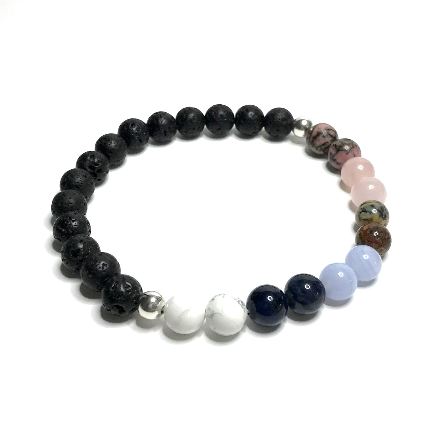 Patience Bracelet with Lava