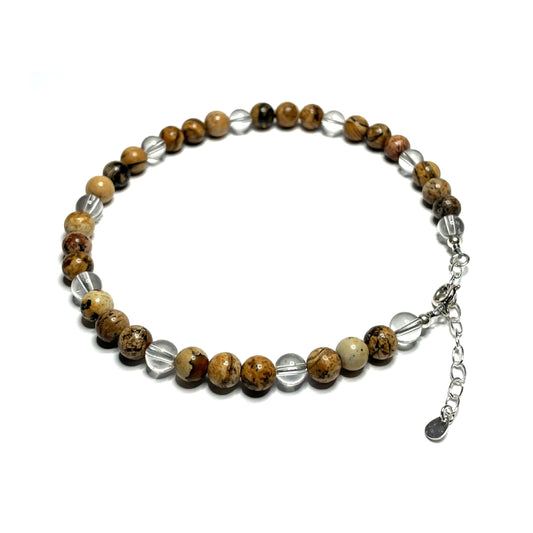 Picture Jasper Anklet