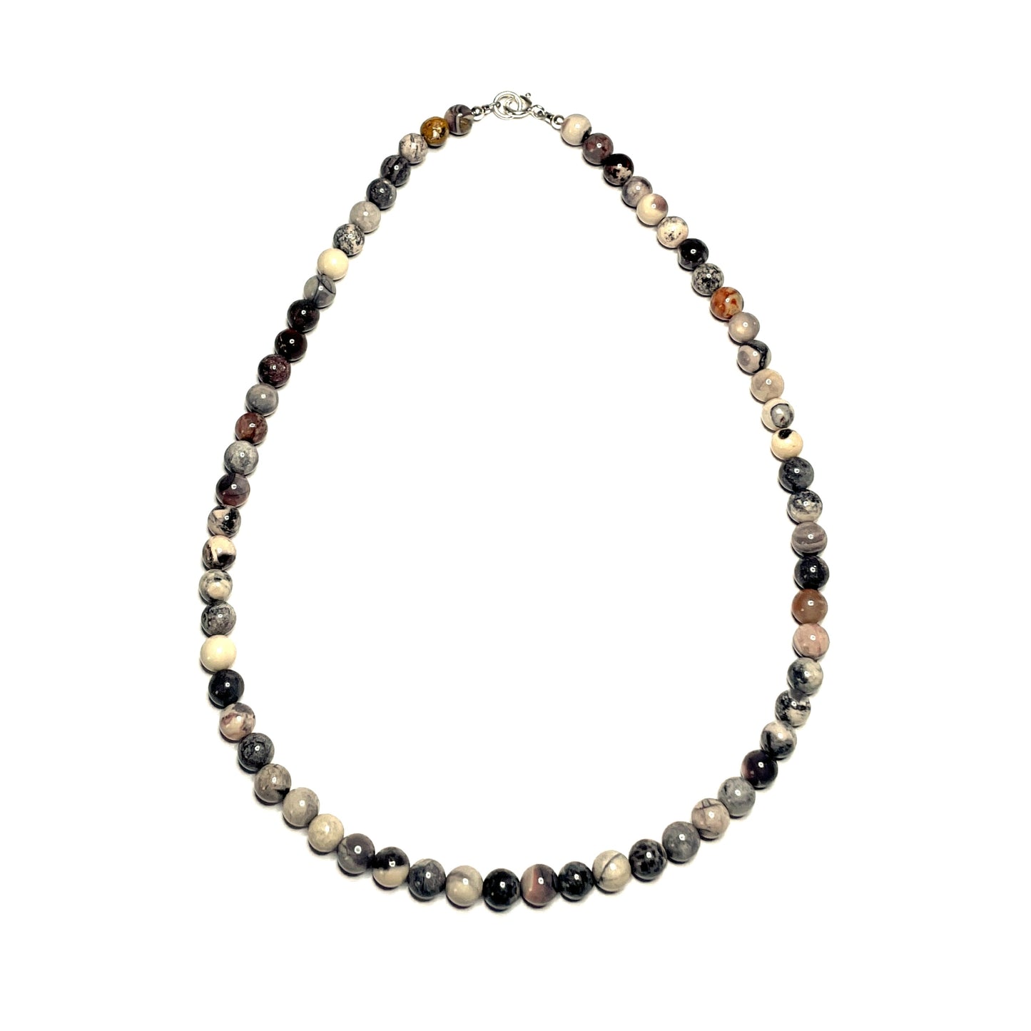 Porcelain jasper gemstone choker