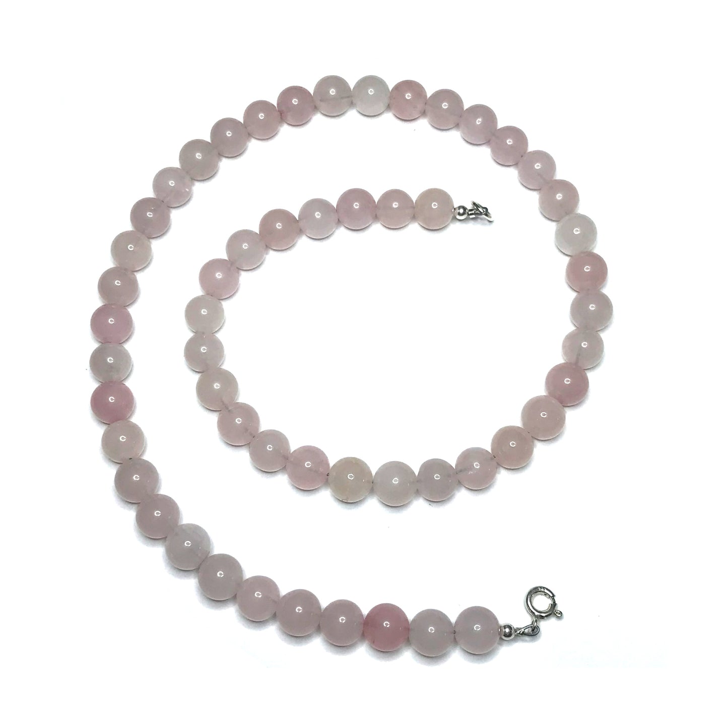 Rose quartz neckace