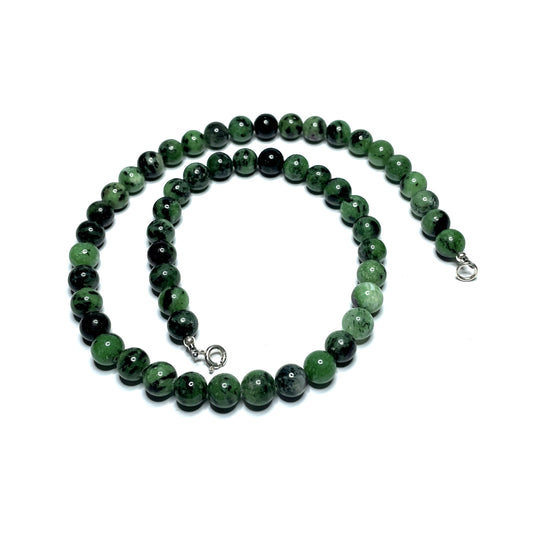 Ruby Zoisite Necklace