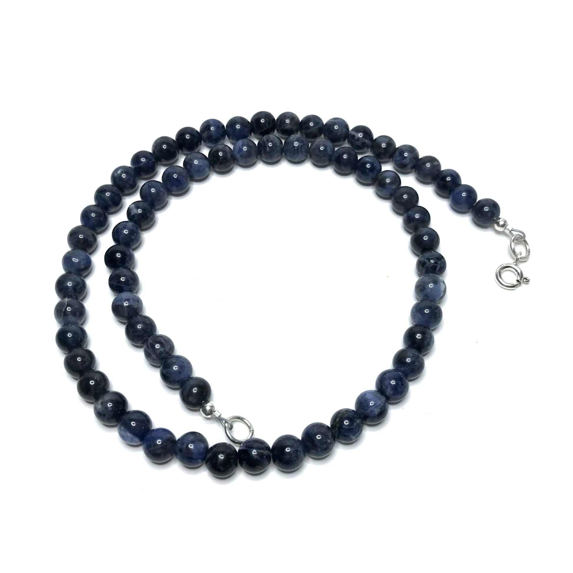 Sodalite choker necklace