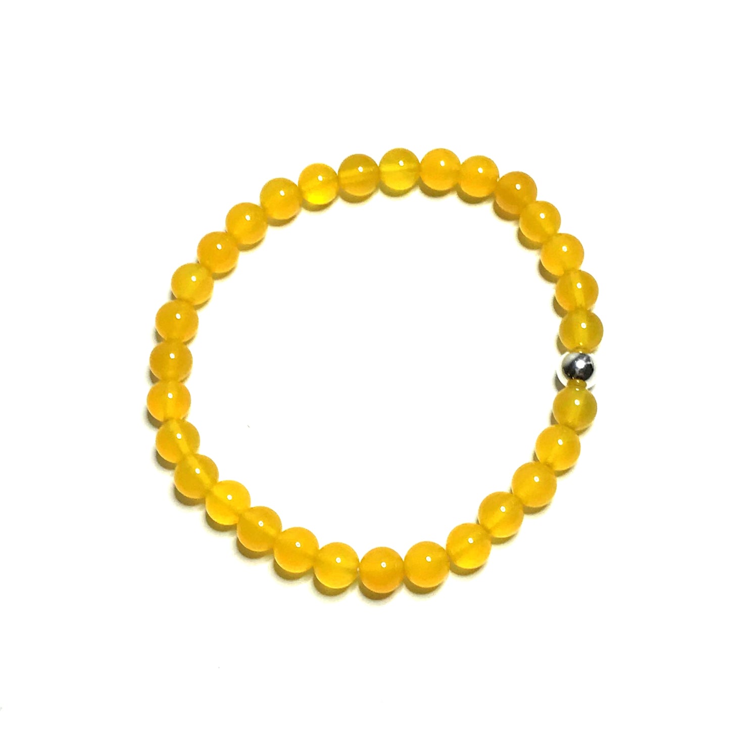 Solar plexus crystal chakra bracelet