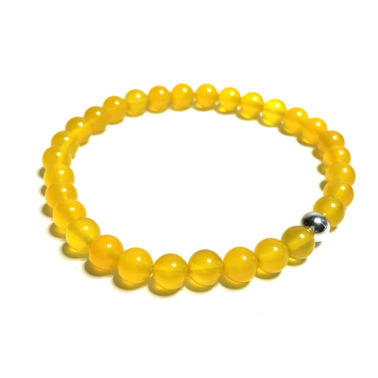 Solar plexus chakra bracelet