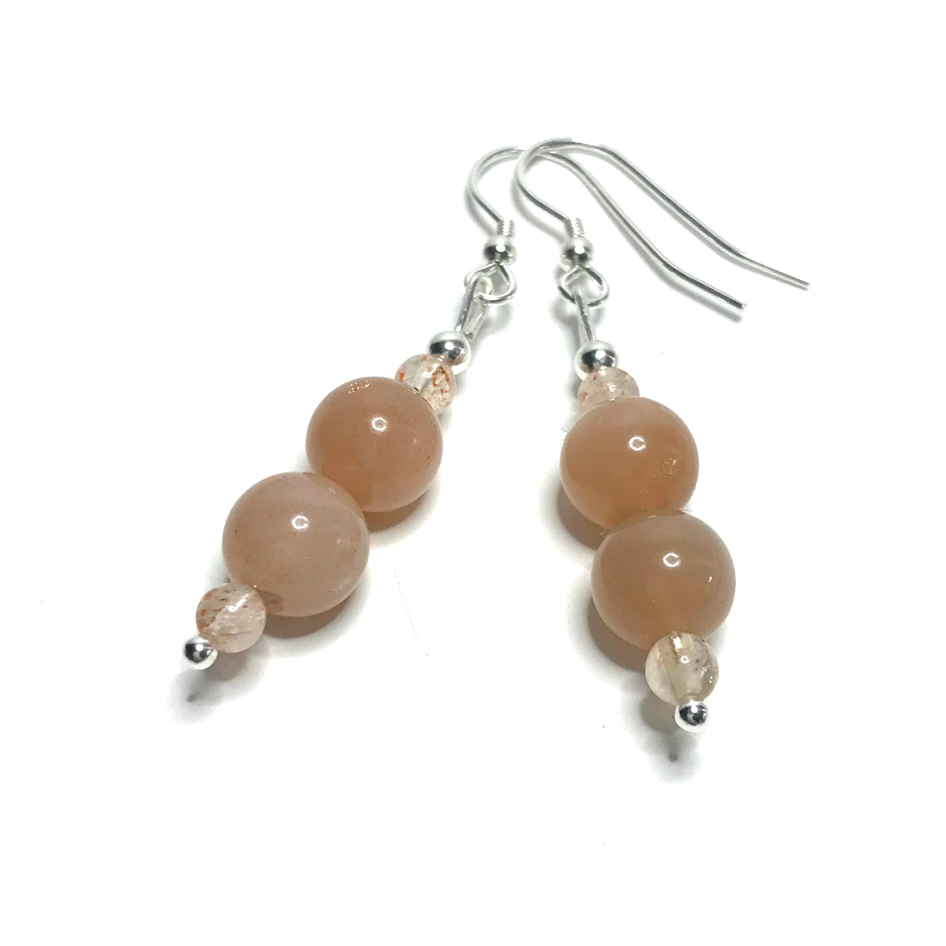 Sunstone Earrings