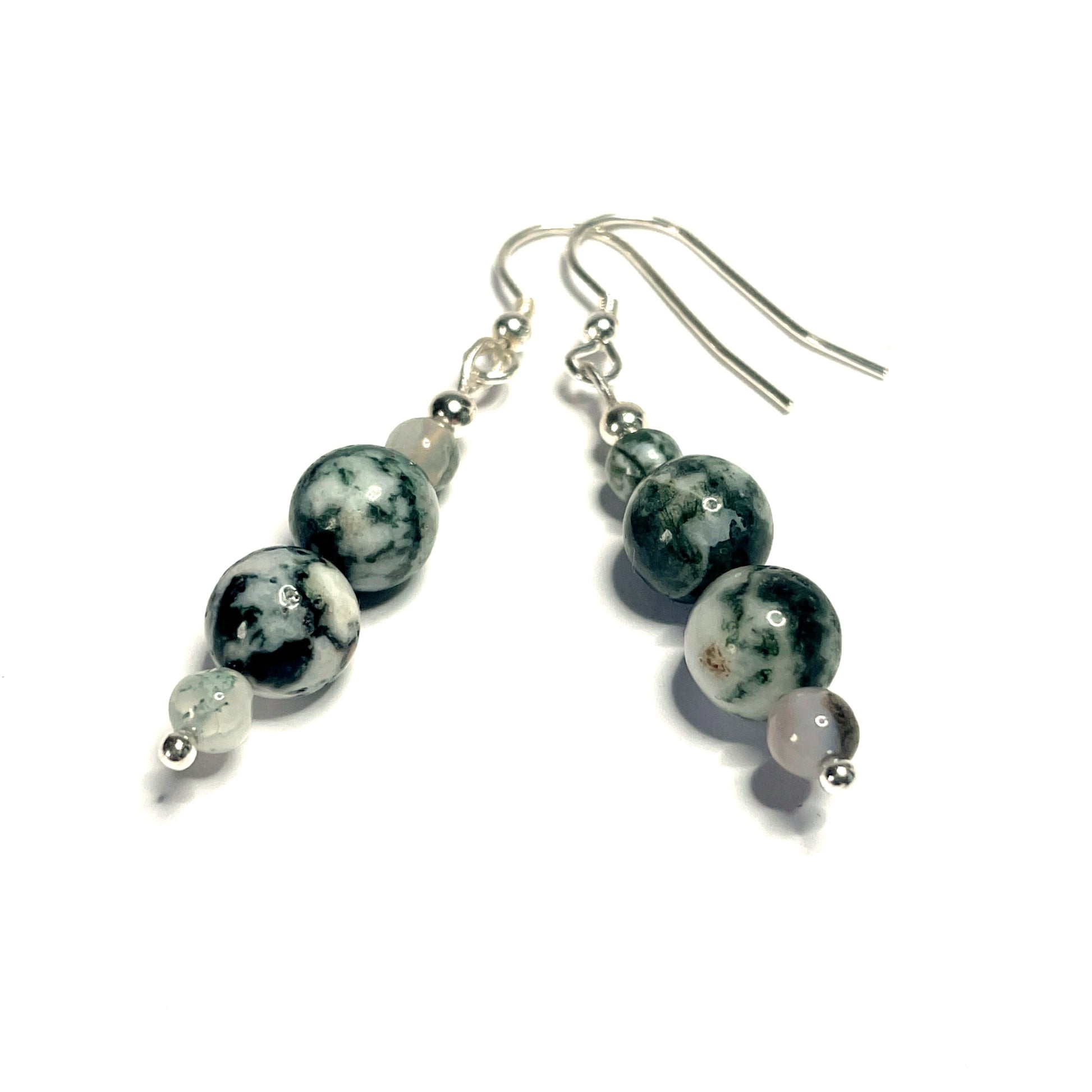 Tree Agate Earrings