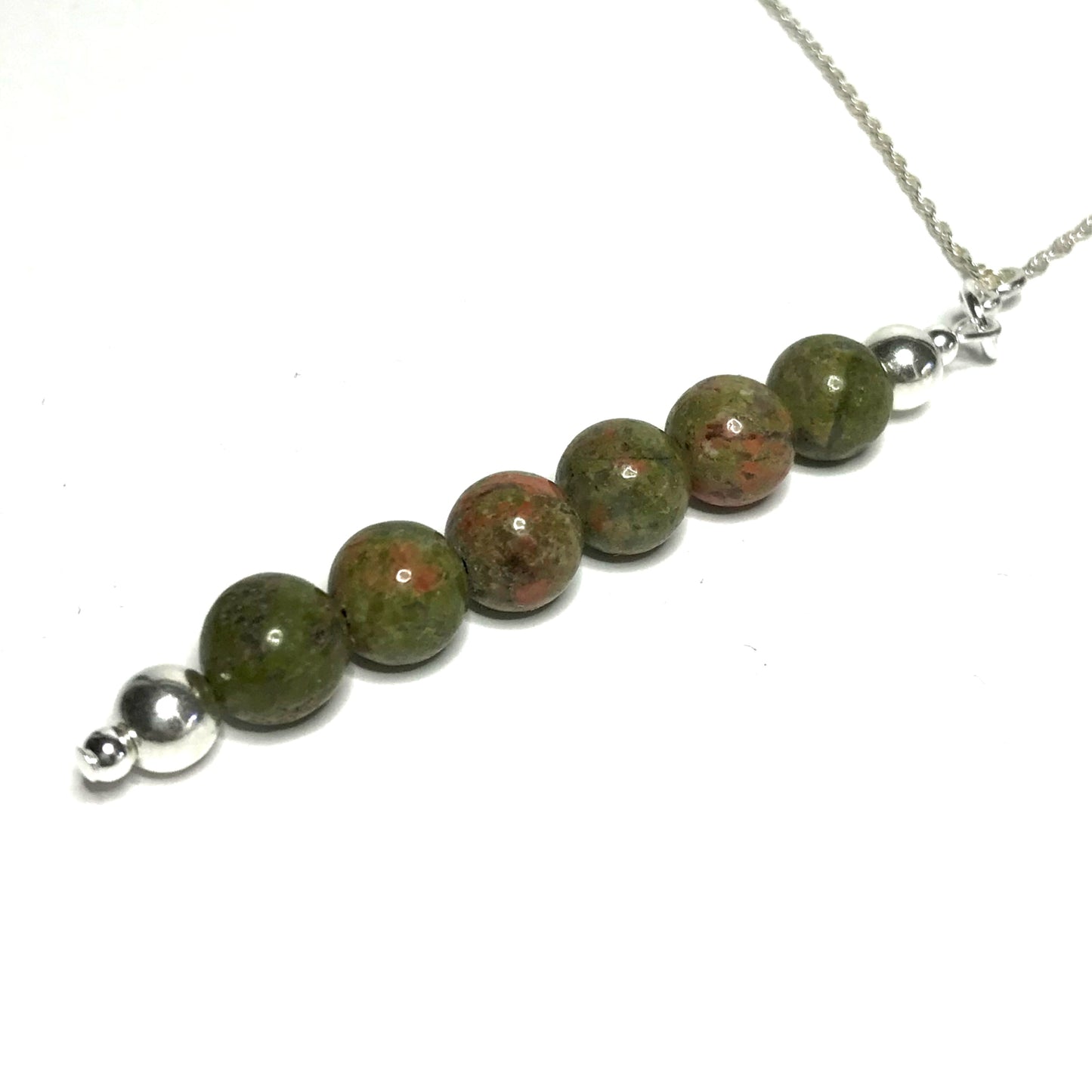 Unakite pendant