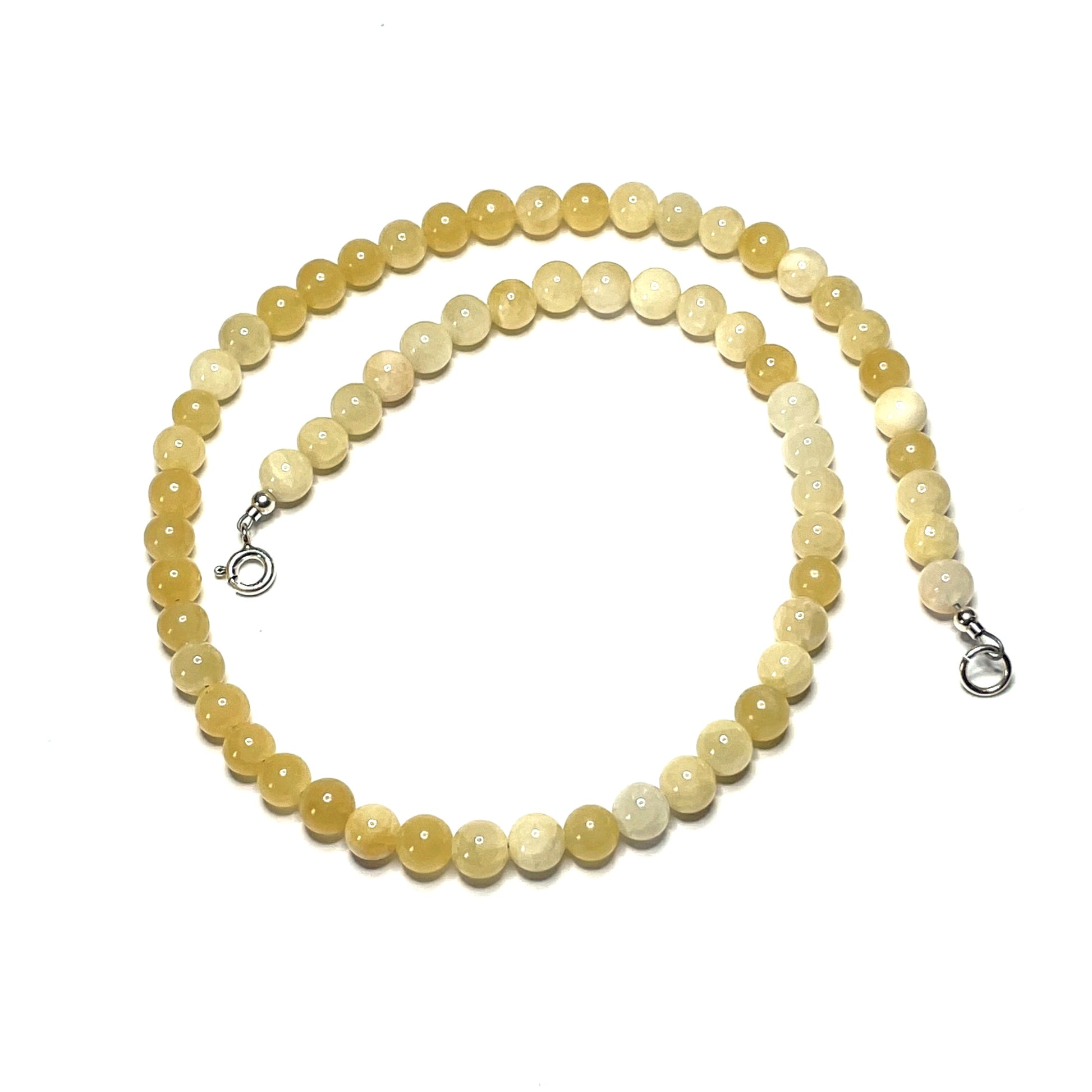 Yellow Calcite Choker Necklace