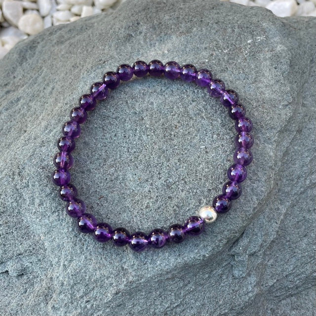 Amethyst crystal Bracelet