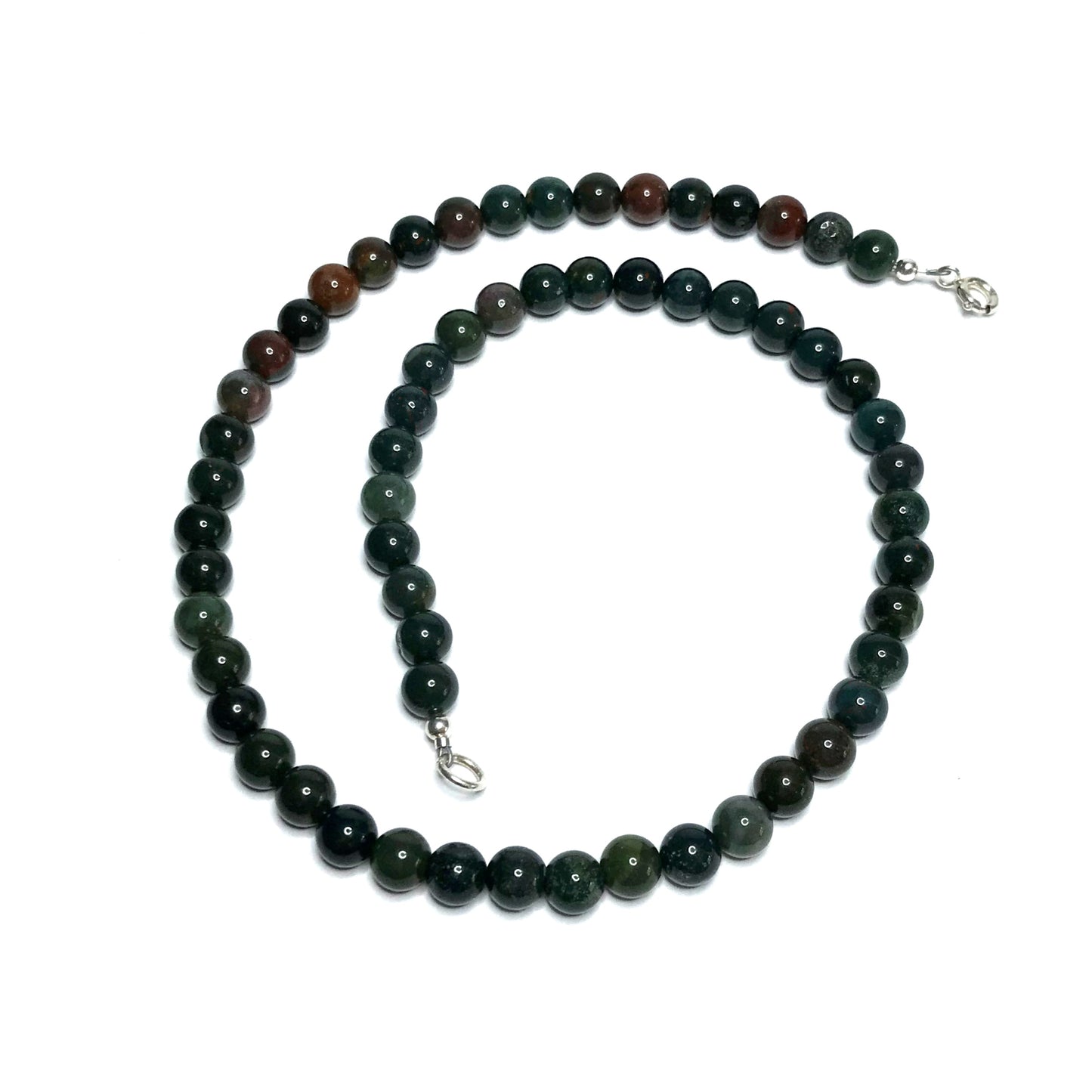 Bloodstone choker necklace