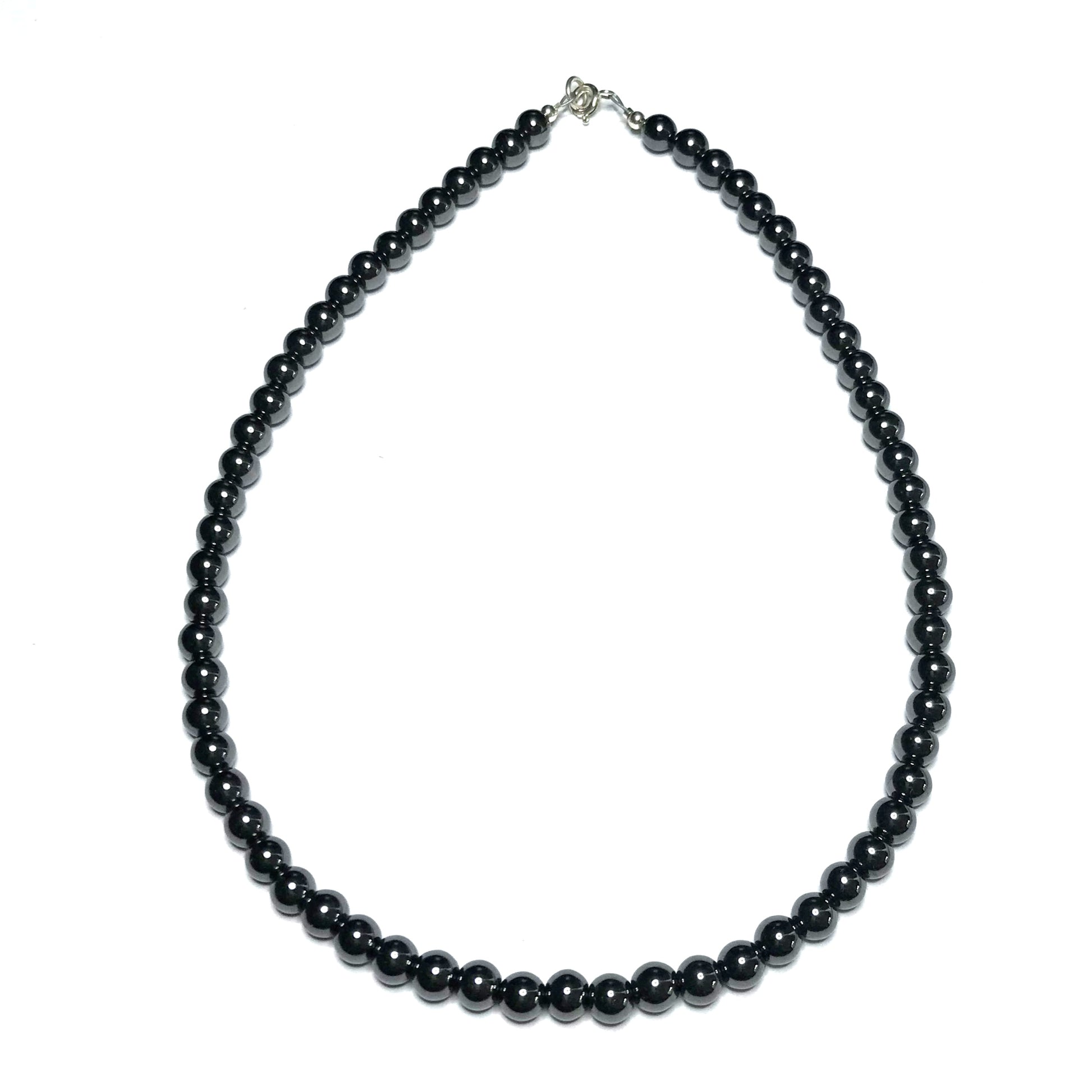 Hematite beaded choker