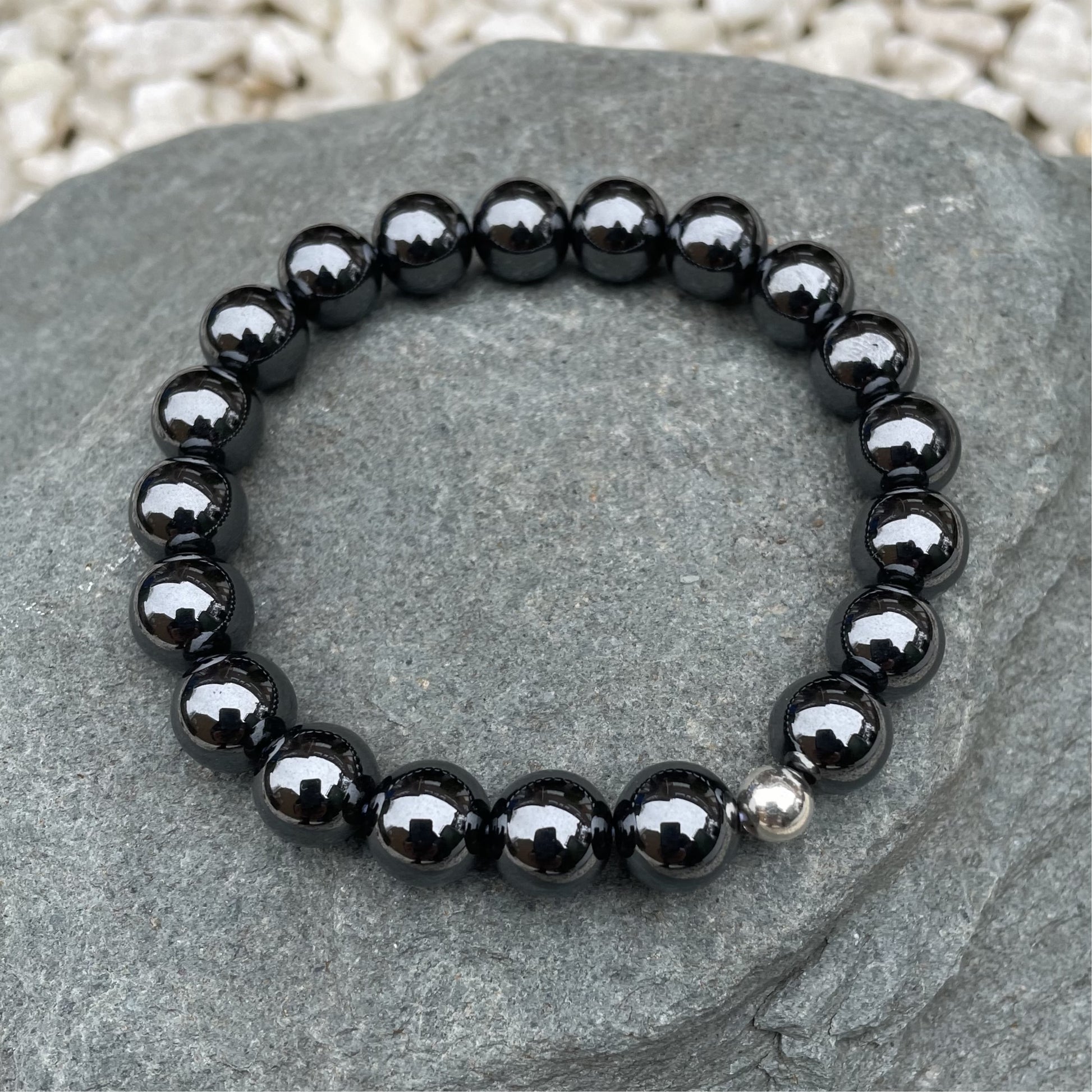 Hematite Crystal Bracelet