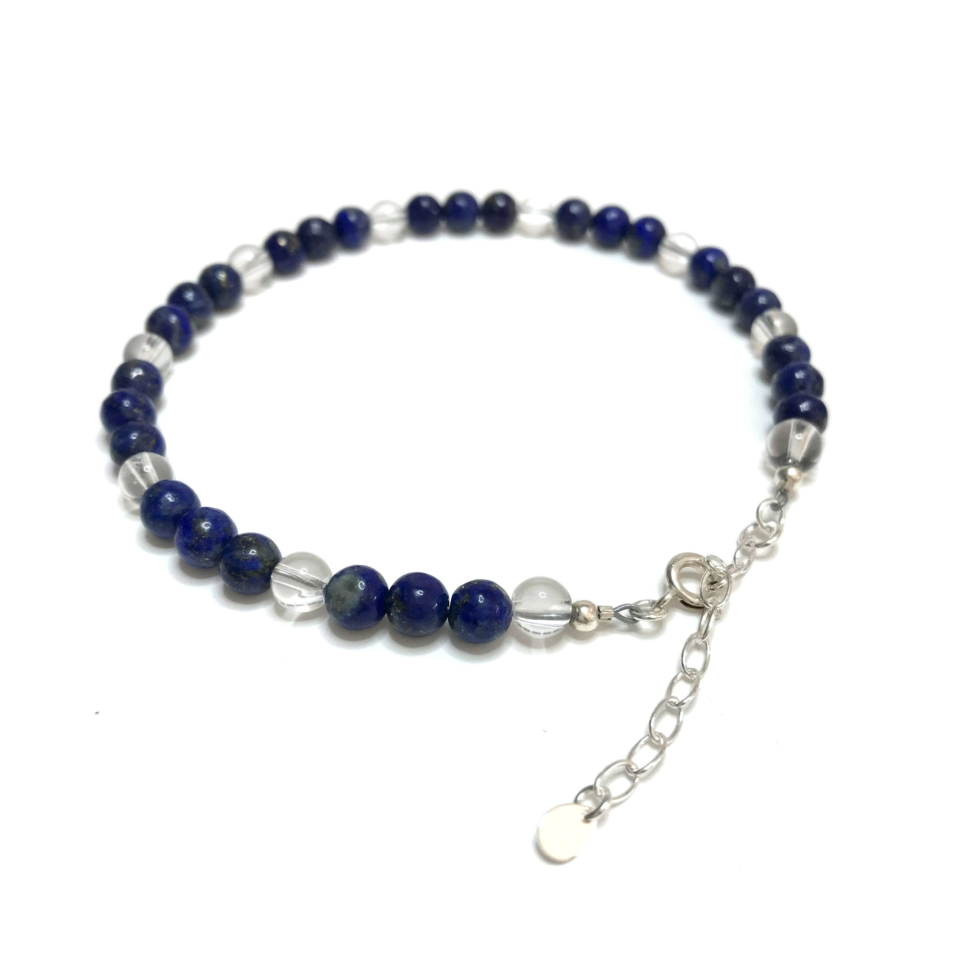 Lapis lazuli anklet