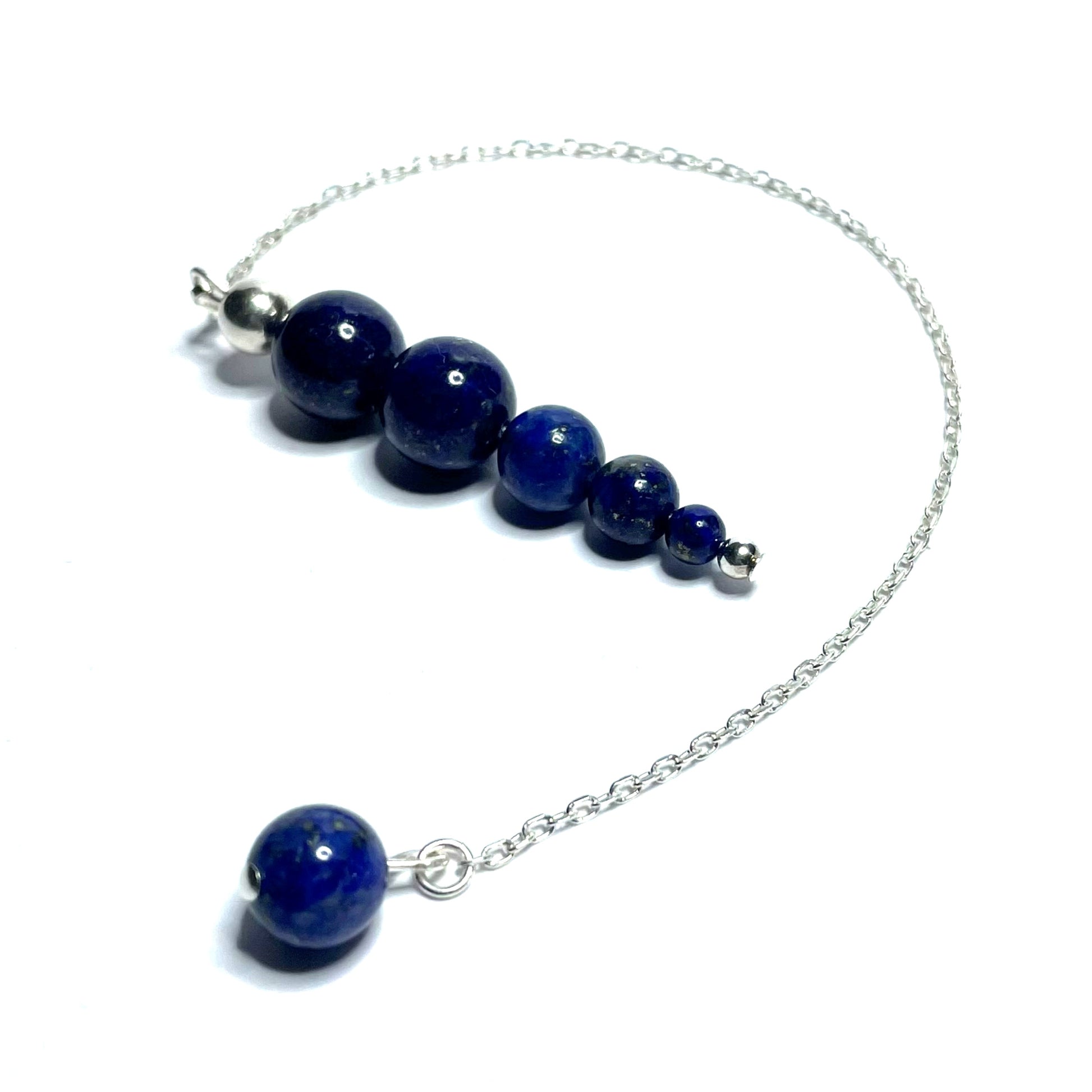 Lapis lazuli beaded  pendulum