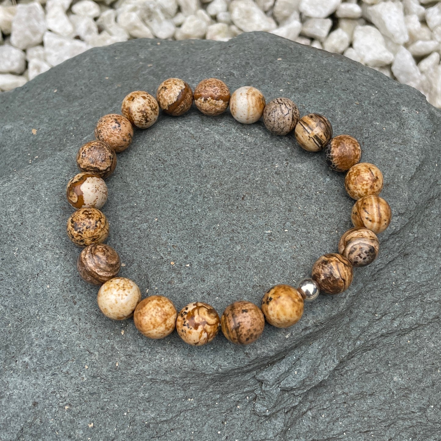 Picture Jasper Crystal Bracelet