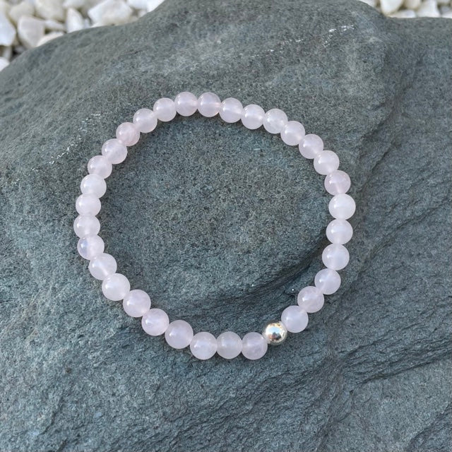 Rose Quartz Crystal Bracelet