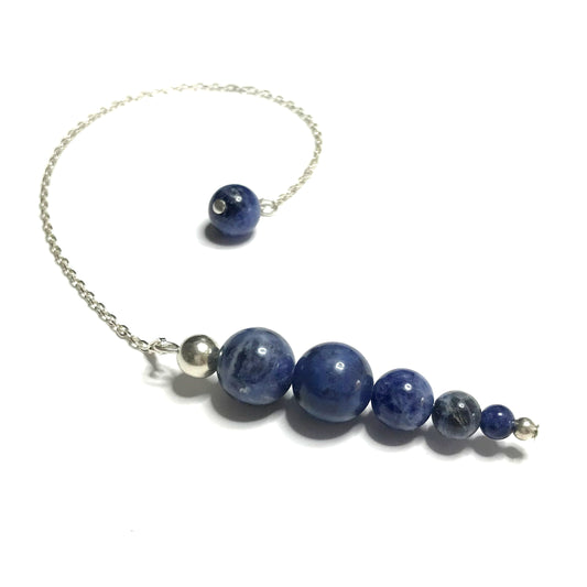 Sodalite pendulum