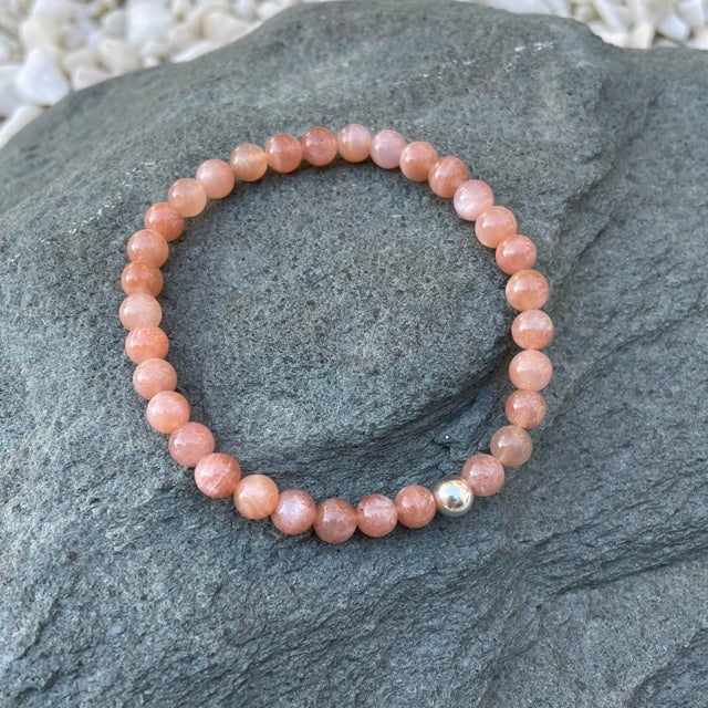 Sunstone Crystal Bracelet