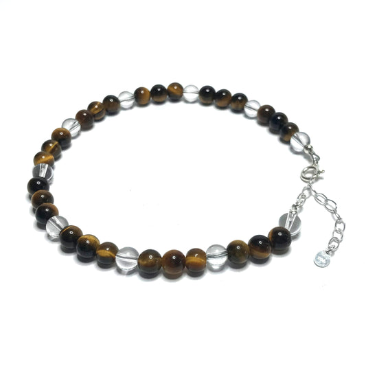 Tiger eye anklet