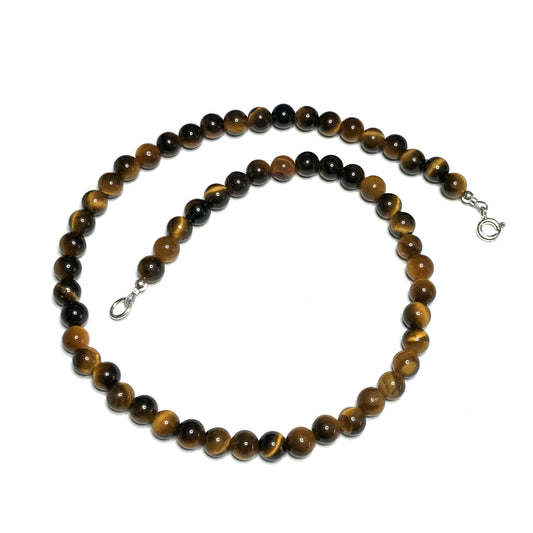 Tiger's eye choker