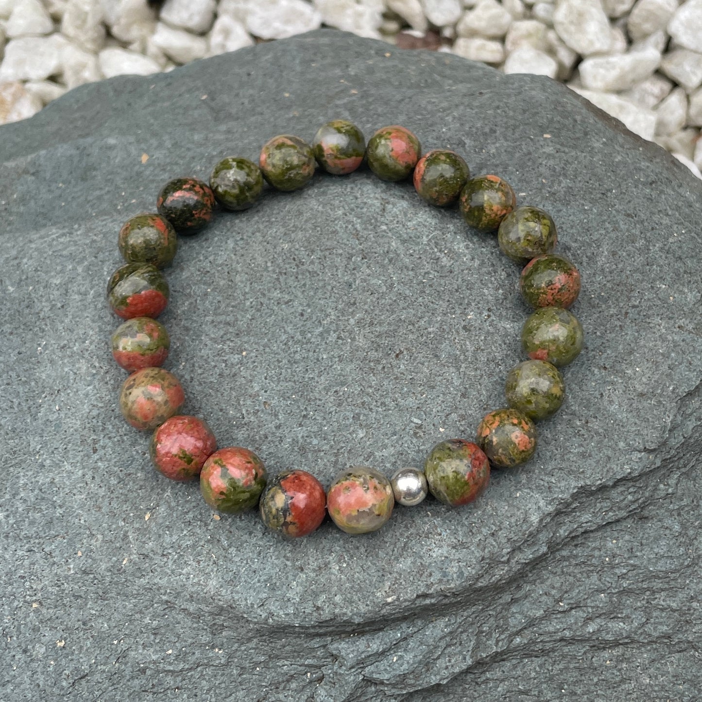 Unakite Crystal Bracelet