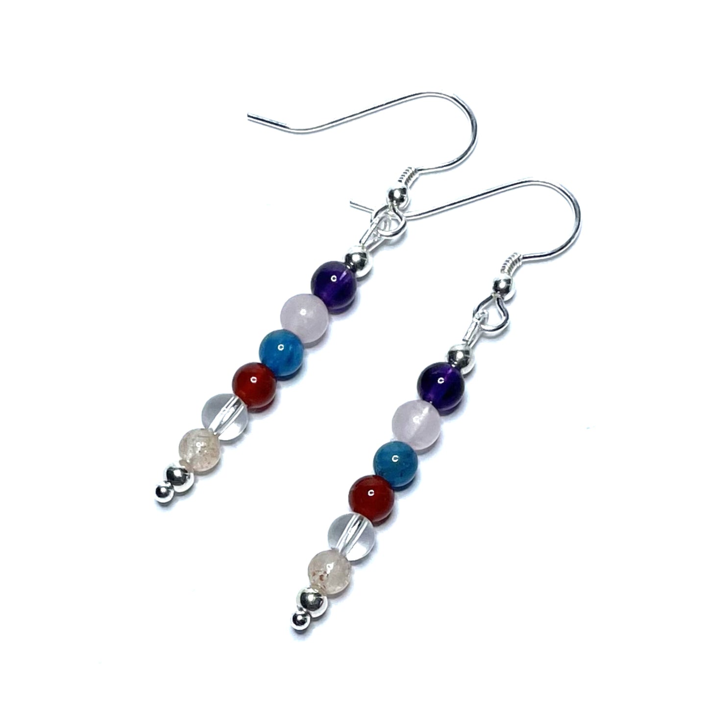 Weight loss beaded earrings