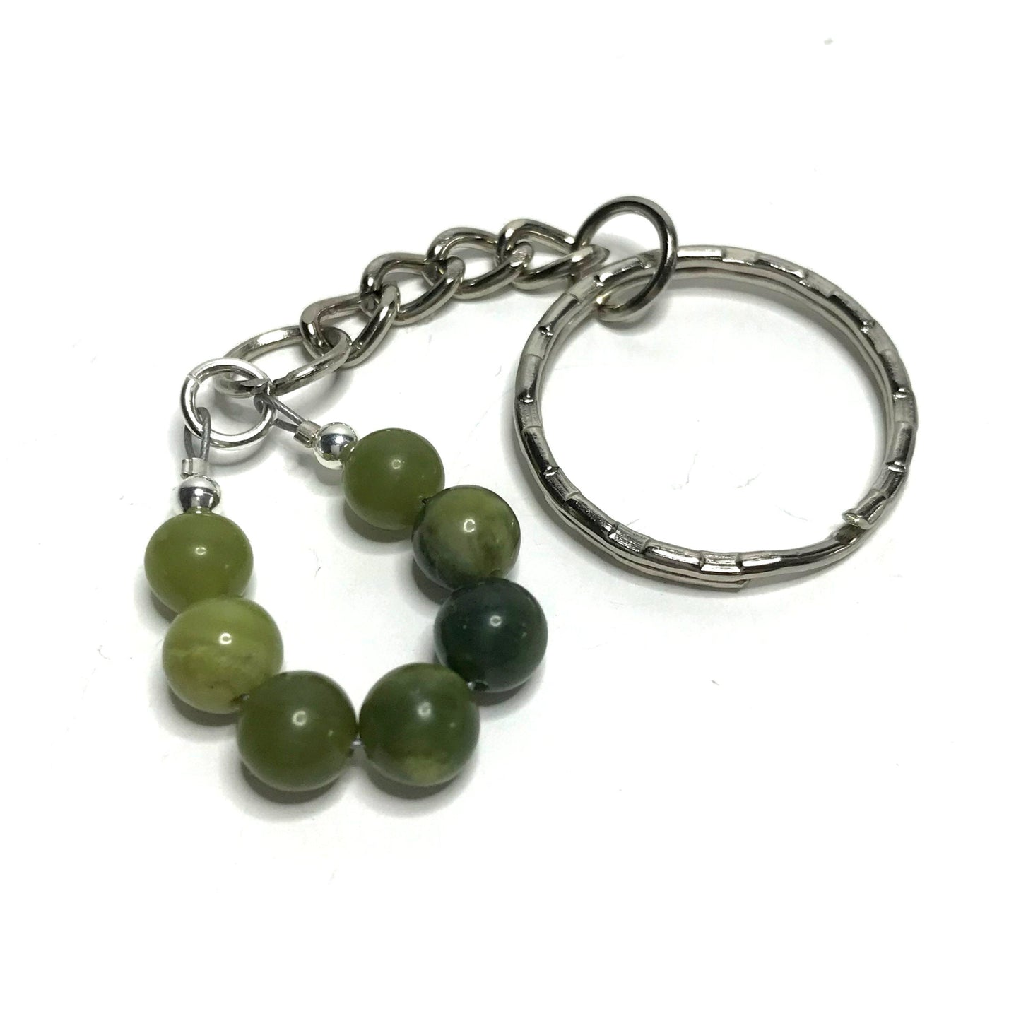 Nephrite Jade Keychain