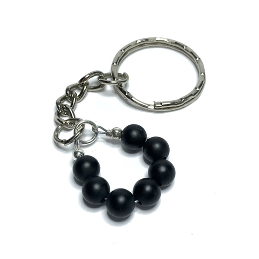 Matte Onyx Keychain